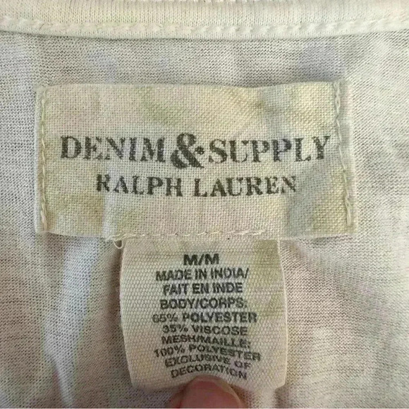 DENIM & SUPPLY
RALPH LAUREN Lace and sheer top - Picture 6 of 7